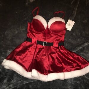 My French affair Santa clause costume lingerie